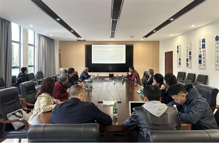 集團公司前往重慶市銅梁區標準化畜禽集中屠宰園區考察調研